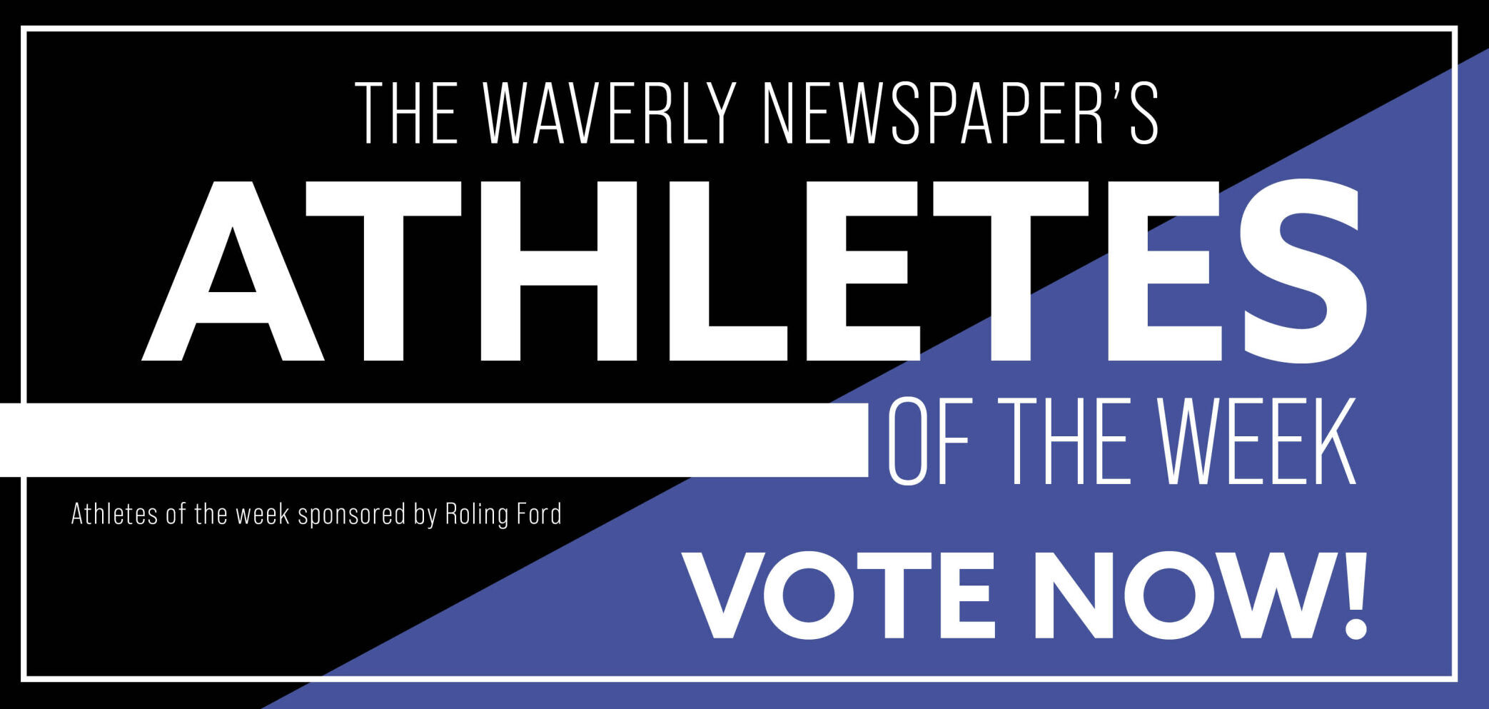 Voting open for Roling Ford Athlete of the Week